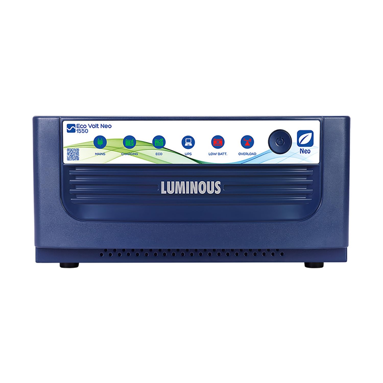 Luminous Eco Volt Neo 1550 Pure Sine Wave Inverter, 3 Year Warranty